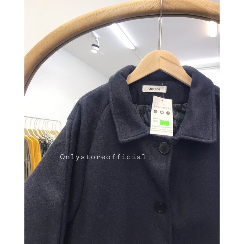Áo khoác dạ bao đẹp (phom to,có lót)cần tư vấn nhắn shop ạ