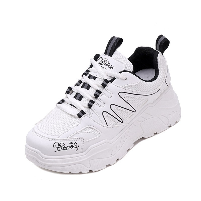 Giày thể thao nữ viền sóng mới