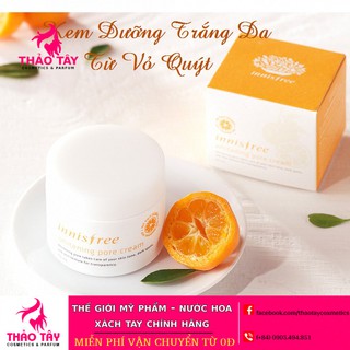 Kem Dưỡng Trắng Da Whitening Pore Cream Innisfree 50Ml [ Chính Hãng ]