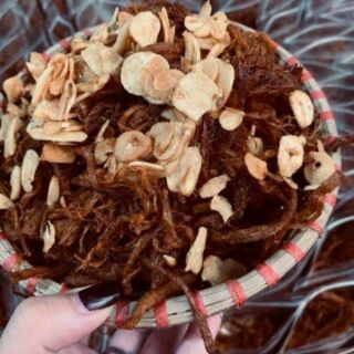 THỊT HEO KHÔ CHÁY TỎI