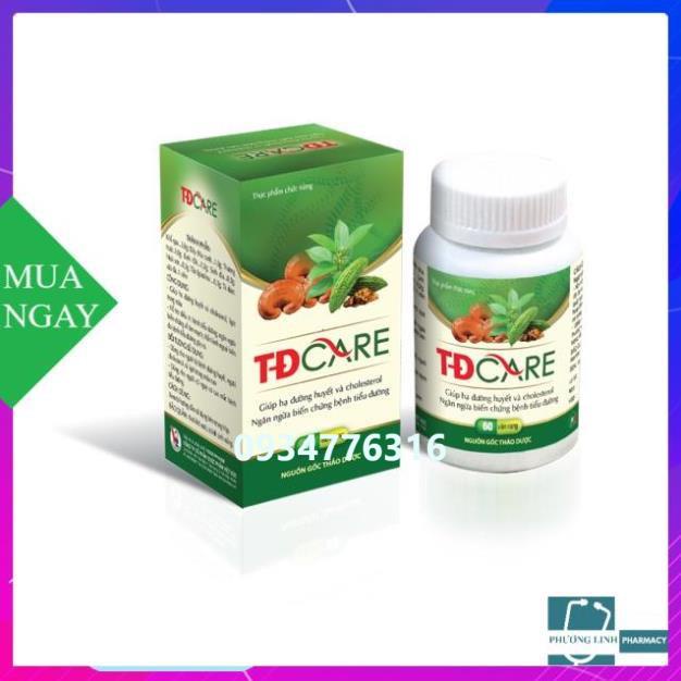 TĐ CARE - ổn định đường huyết, phòng ngừa biến chứng - 60 viên