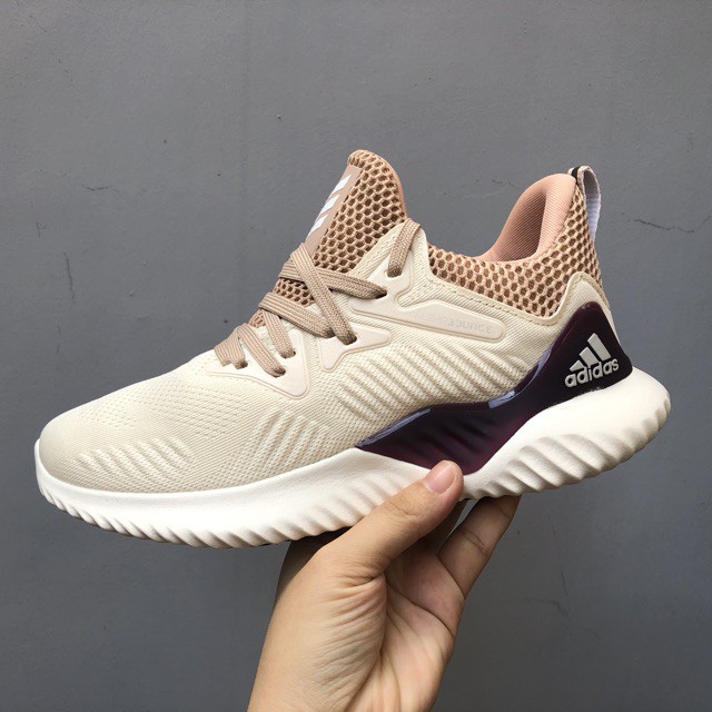 Giầy alpha bounce kem tím cao cấp fullbox