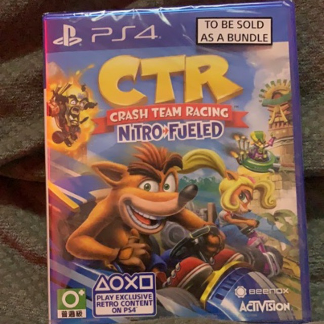 Crash Team Racing ps4( Hàng Nguyên Seal)