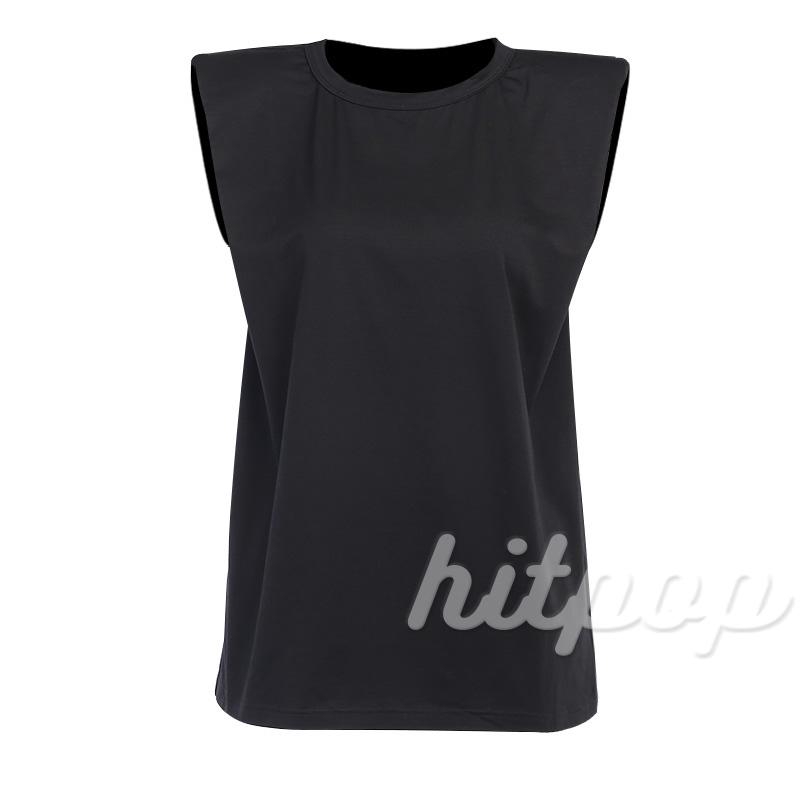 Áo Thun Sát Nách Cổ Tròn Màu Trơn Thời Trang Cho Nữ | BigBuy360 - bigbuy360.vn