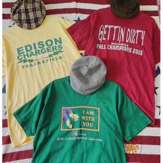 Áo Thun Trắng [ Size M] Nam Nữ, Áo Thun Mỹ Màu Tee Trắng 2Hand Nam Nữ Vải Cotton Loại Sịn Hàng Loại 1 Tuyển Chọn