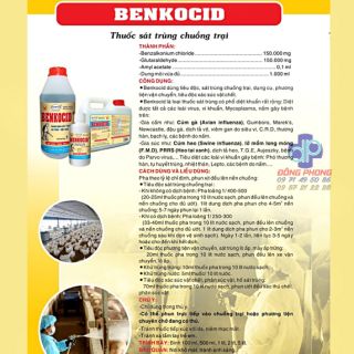 Dung dịch sát trùng Benkocid