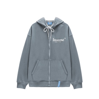 Áo Khoác Hoodie Zip Insane® Basic ver 1.0 - Grey
