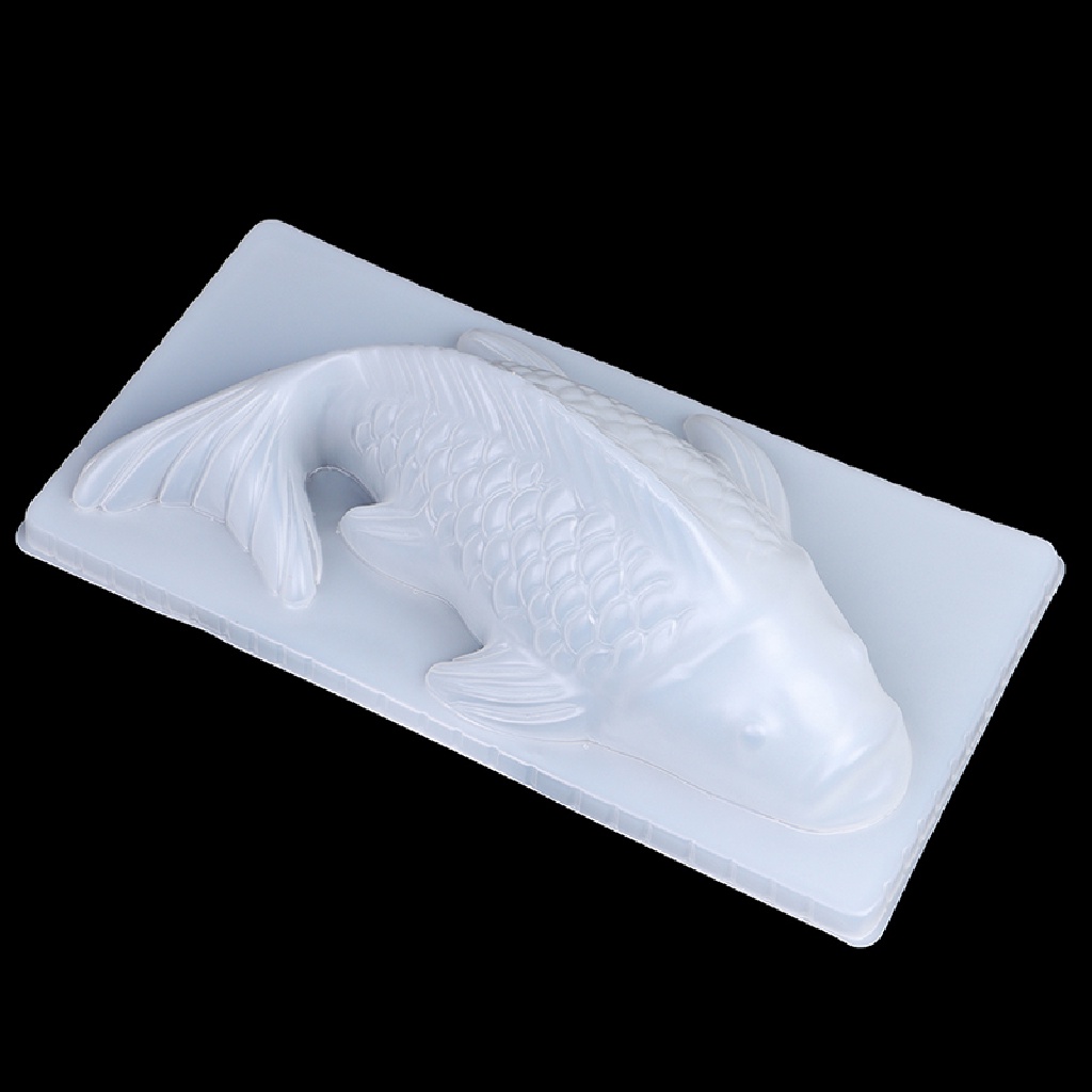 1 Khuôn Làm Bánh / Xà Phòng Hình Cá Koi 3D Bằng Silicone