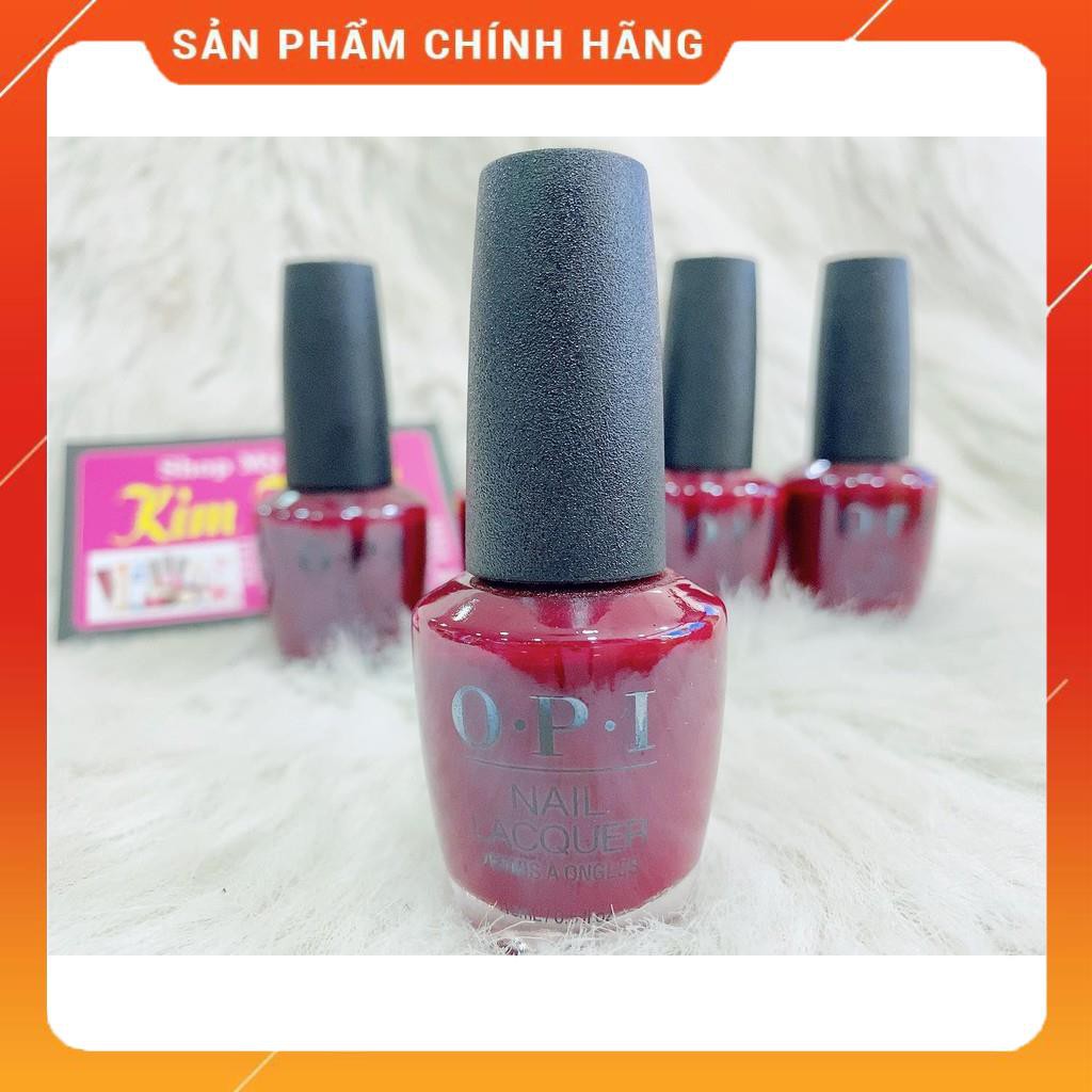 SƠN MÓNG TAY OPI 15ML TÔNG MÀU ĐỎ ĐÔ