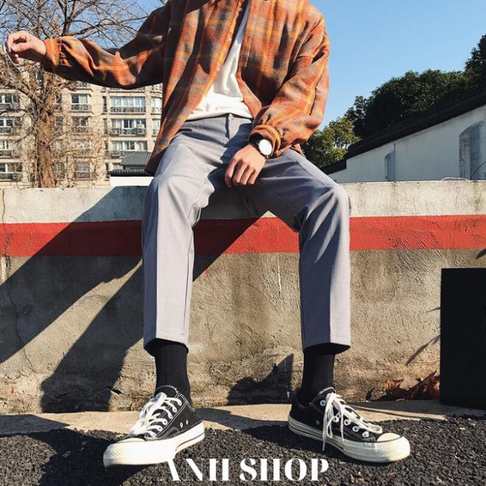 Quần baggy nam, Quần Tây Nam phong cách Hàn Quốc, ống thoải mái mặc siêu dễ chịu | BigBuy360 - bigbuy360.vn