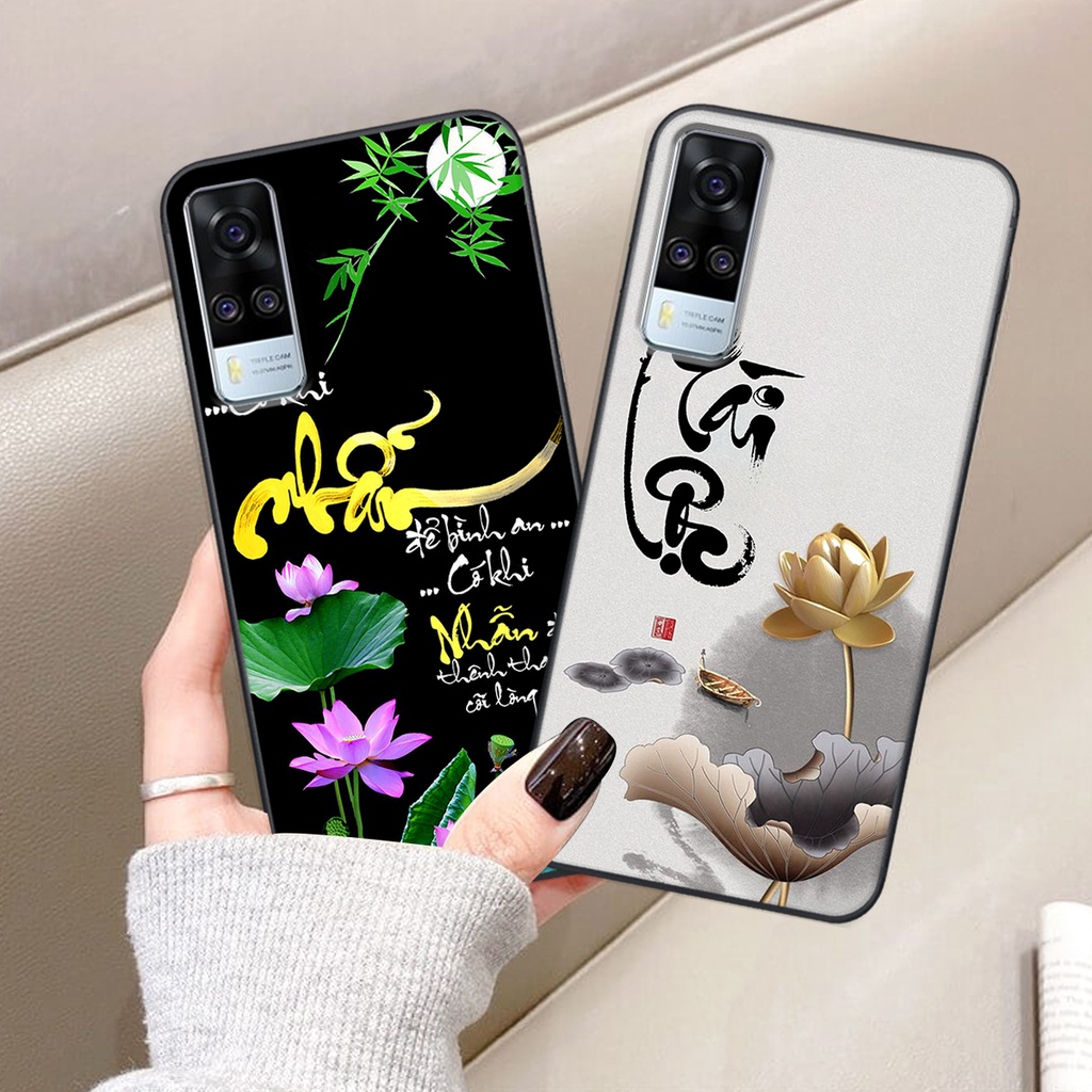 Ốp lưng Vivo Y51 2020 / Y53S in hình chữ tài chữ lộc, Cha Mẹ, bình an SIÊU ĐẸP