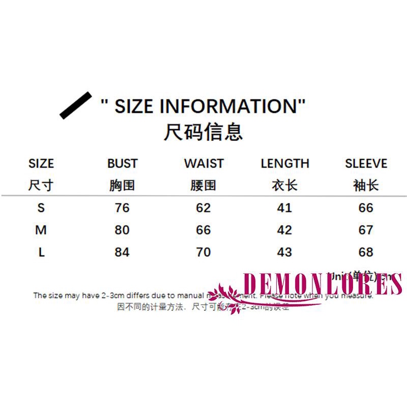 Demonlores-Y2K Áo Thun Tay Dài Cổ Tròn In Chữ Màu Trắng Đen Phong Cách Gothic Quyến Rũ Cho Nữ