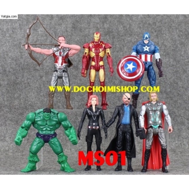 ‼️Set 7 Mô hình Siêu Anh Hùng Avengers ‼️