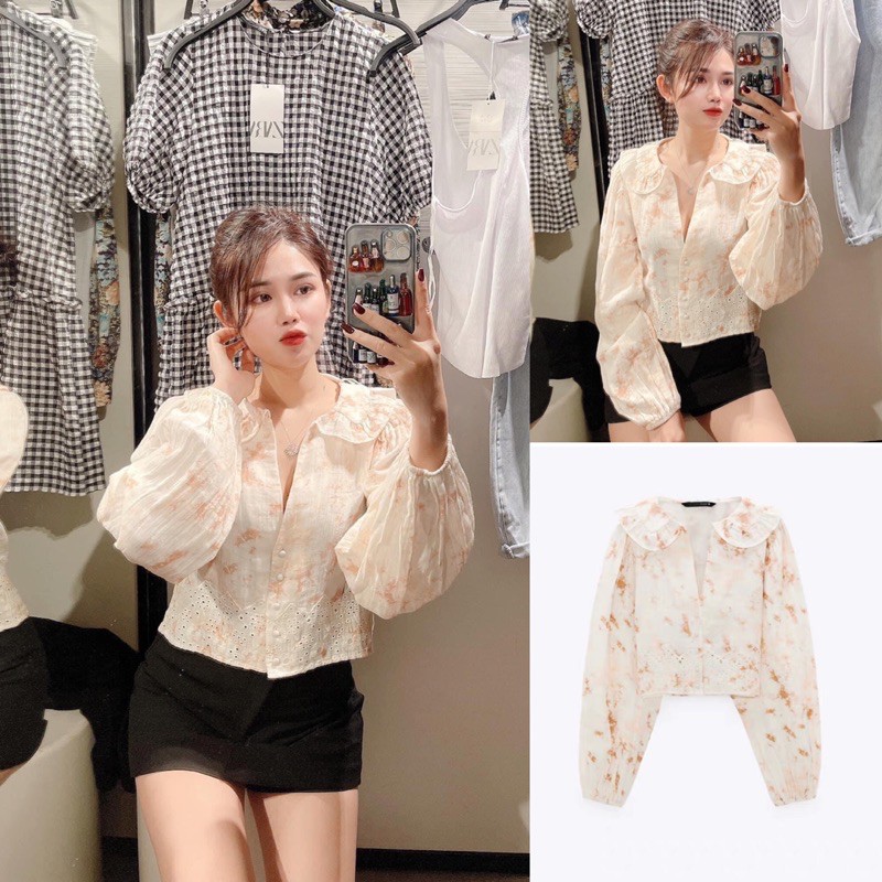 A037 Áo loang Zara xuất xịn