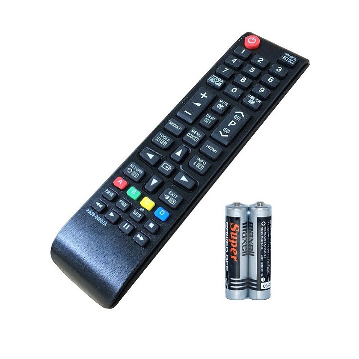 Remote Điều Khiển TV SAMSUNG AA59-00607A - Hàng Loại Tốt A+ (Kèm Pin AAA)