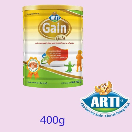 (Siêu Ưu đãi) Sữa Arti Gain Gold 900G - Sữa chính hãng date mới