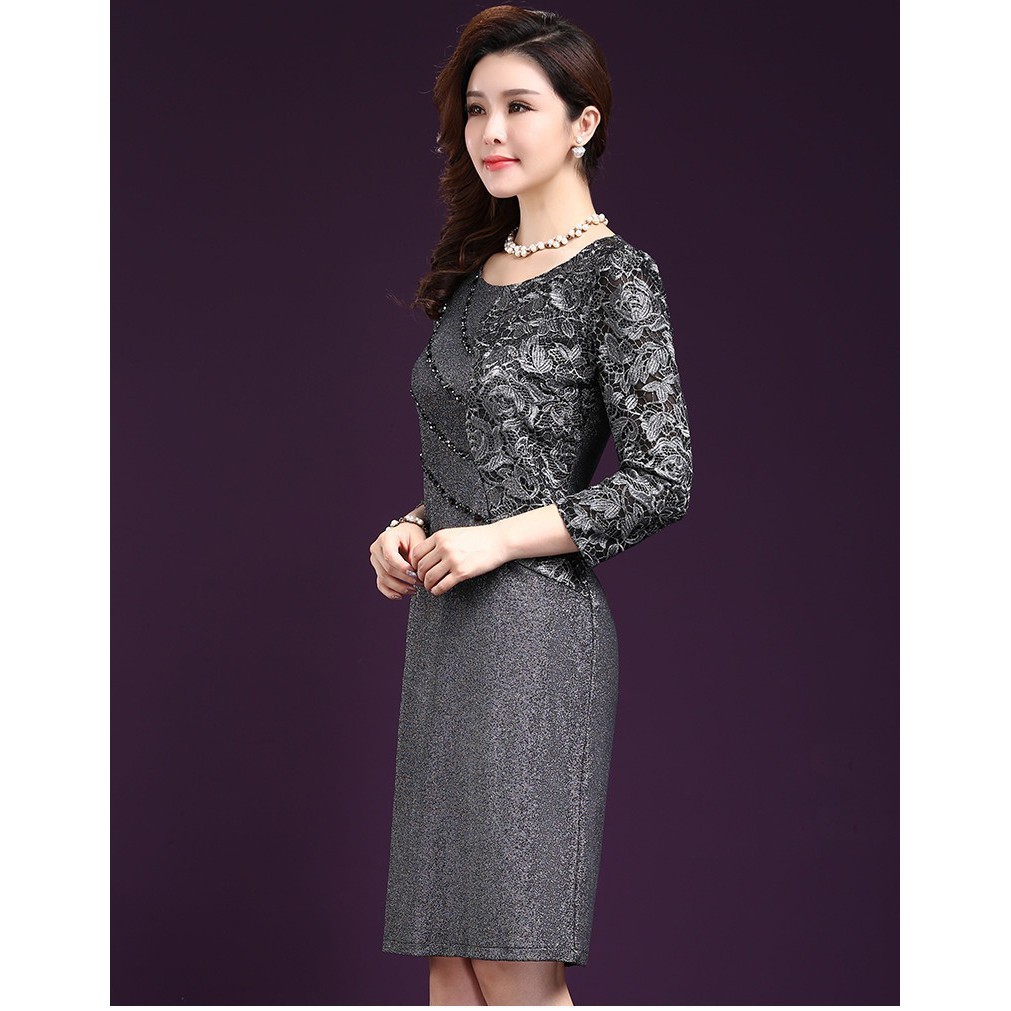 ĐẦM THUN KIM SA CHO MẸ  BMT 37