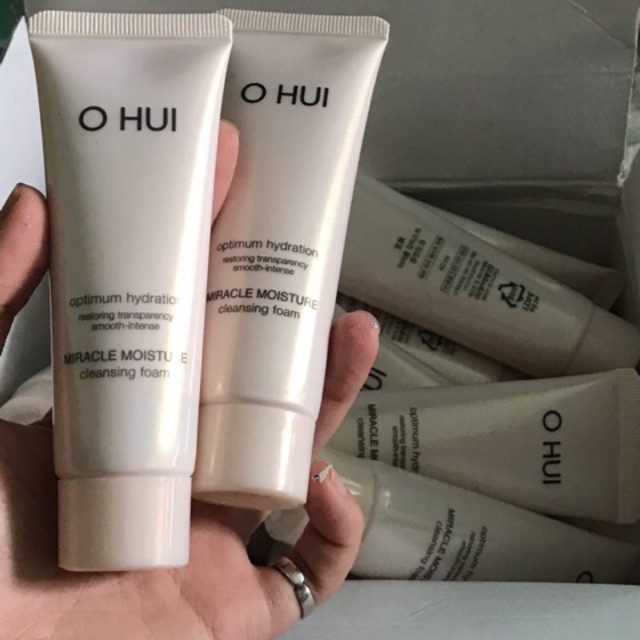 SỮA RỬA MẶT OHUI HỒNG CẤP ẨM