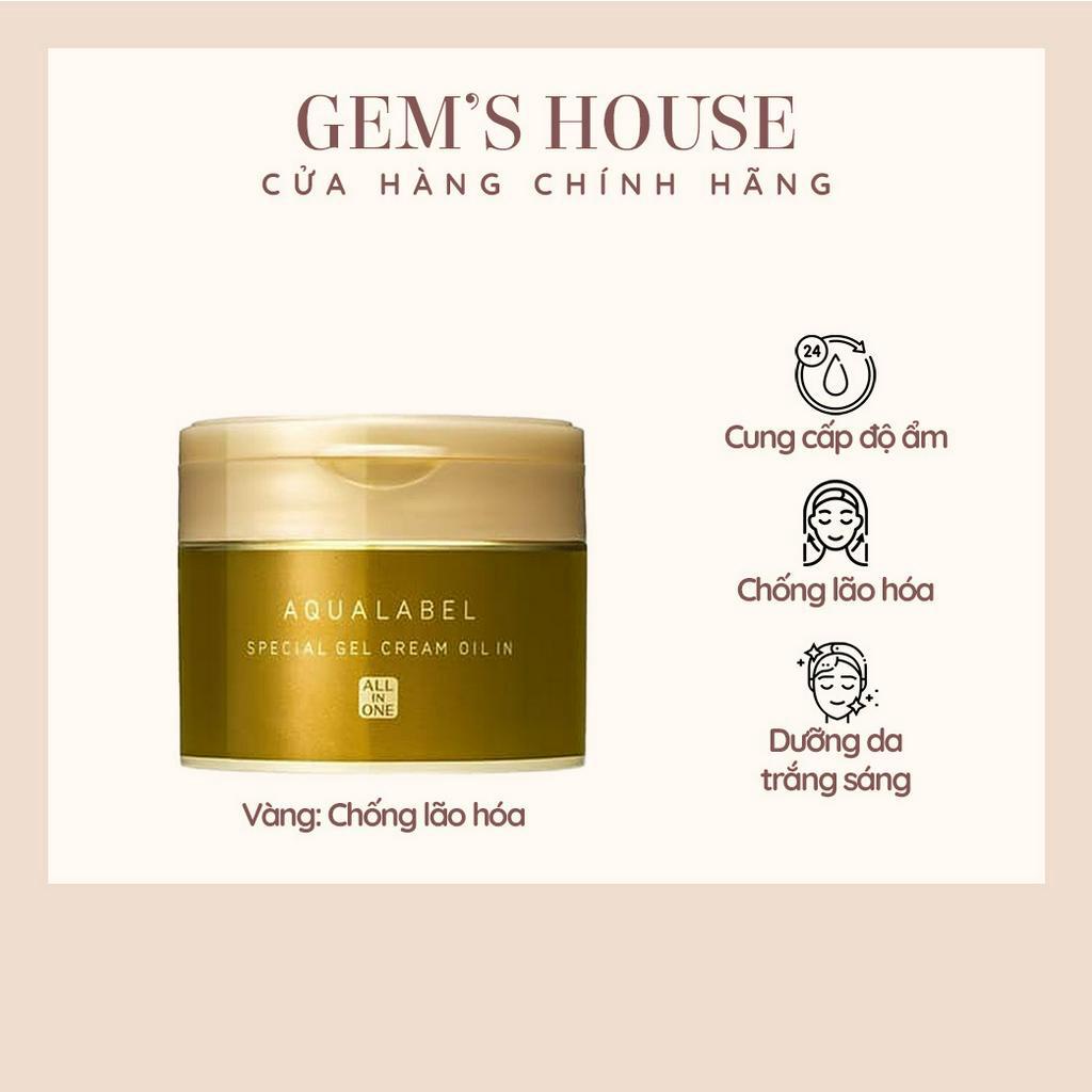 KEM DƯỠNG DA SHISEIDO AQUALABEL 5IN1