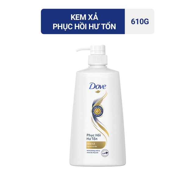 Kem xả Dove Phục hồi hư tổn 610g