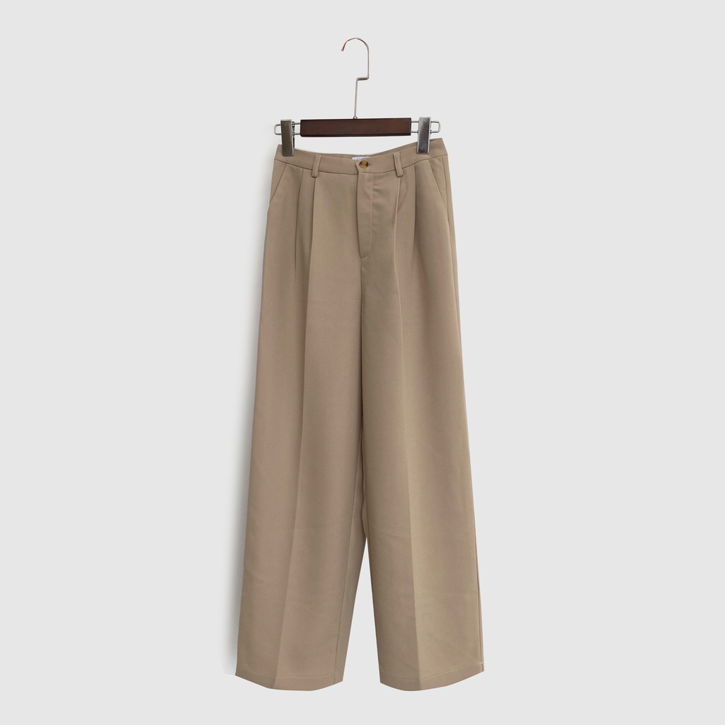 BLEUBIRD Quần ống suông các màu dáng dài WIDE LEG PANTS