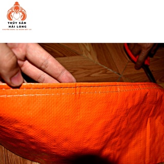 ỐNG BẠT BƠM NƯỚC Phi 76, phi 90 - Bạt tú phương may 2 lần chỉ dù (Giá lẻ 1m)