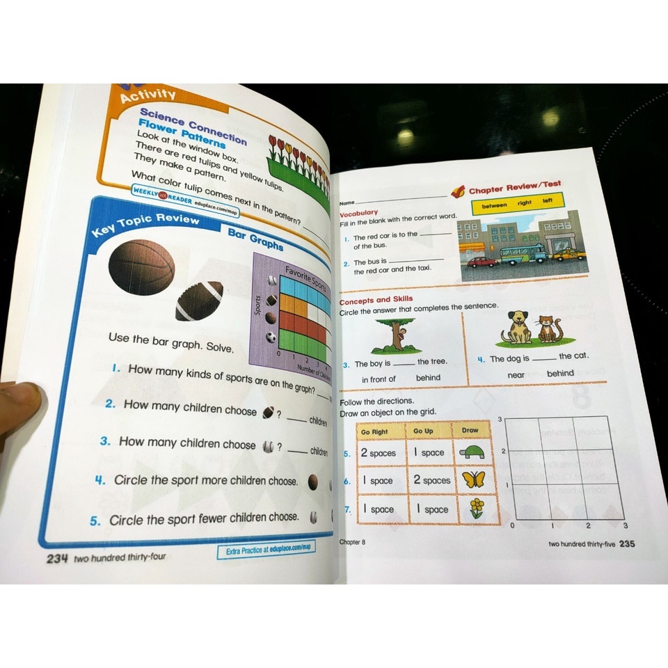 Bộ đẹp 3c - Full Colours - Math - Houghton Mifflin - Grade 1