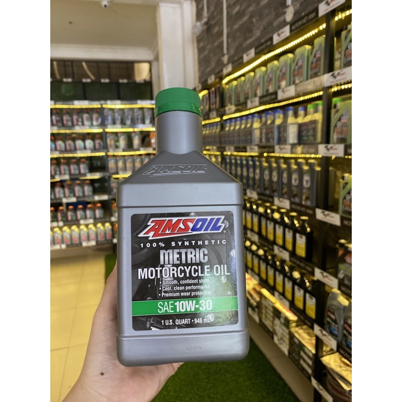 Nhớt Amsoil Metric 10W30 Nhập Khẩu Mỹ 100% Tổng Hợp Cao Cấp