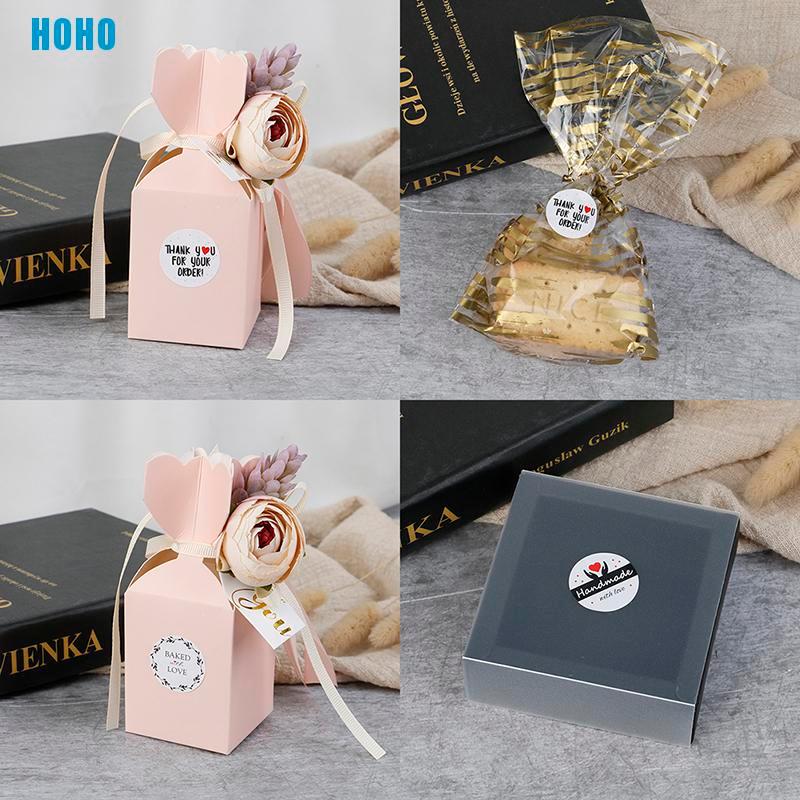 Bộ 2 cuộn hình dán chữ Thank You For Your Order đáng yêu | BigBuy360 - bigbuy360.vn