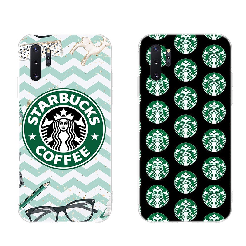 Ốp Điện Thoại Silicon Mềm Trong Suốt Hình Logo Starbucks Cho OPPO A53s A55 A56 A94 Reno 5 5F 6 6Z Lite A95 YN13