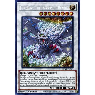 Thẻ bài Yugioh - TCG - Judgment, the Dragon of Heaven / BLAR-EN049'