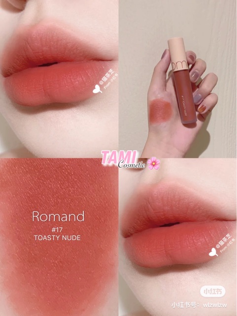 [ CÓ MÀU MỚI ] SON ROMAND ZERO VELVET TINT