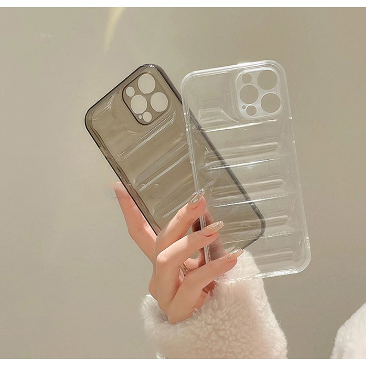 Ốp Điện Thoại TPU Mềm Trong Suốt Có Túi Khí 3D Chống Sốc Chống Trượt Cho IP 13 12 11 Pro Max X XS XR 8 7 Plus