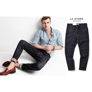 Quần jeans tiêu navy xanh đậm Routine