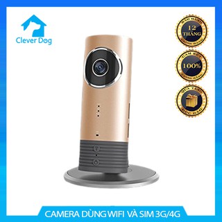 [Chính hãng] Dog 3G - Camera Trong Nhà IP Clever Dog Thông Minh Dùng Wifi Hoặc Sim 3G,4G - Không Hồng Ngoại