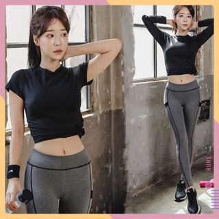Set bộ đồ Quần Legging Áo Thể Thao Nữ Koran (Đồ Tập Gym,Yoga) II Annerun Việt Nam