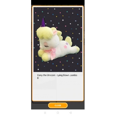 gấu bông Cony the Unicorn lying Down TOREBA NHẬT BẢN