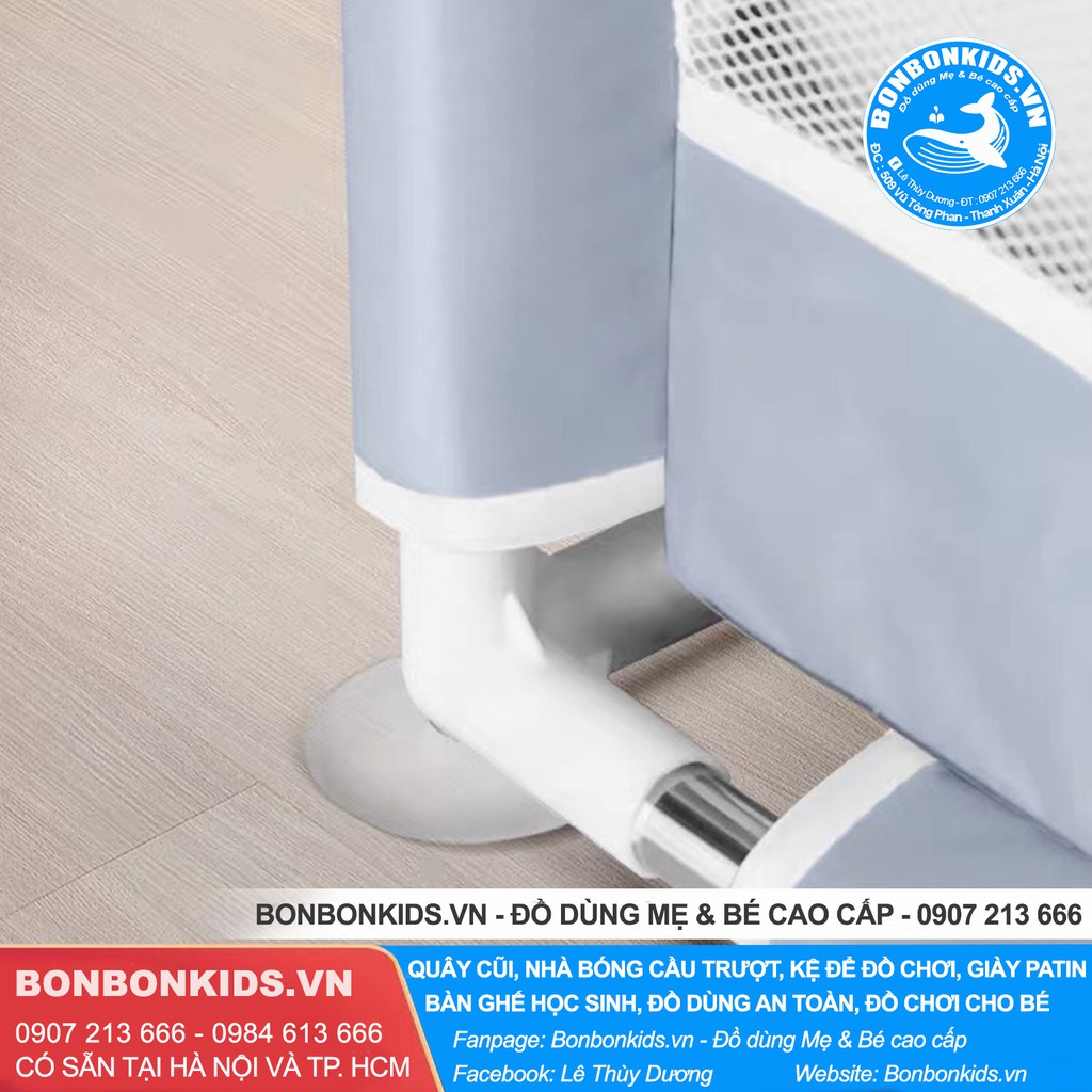 Quây vải, Cũi vải khung quây bóng 1m5x1m5 - Quây cũi cho bé