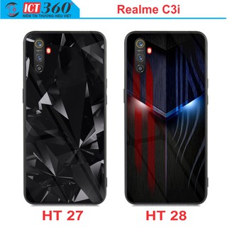 Ốp Lưng Kính Nano Realme C3I Phủ Bóng - in theo yêu cầu