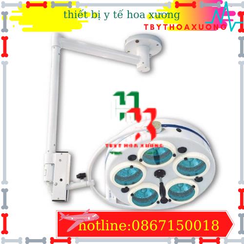 Đèn Mổ 5 Bóng Halogen Treo Trần Sử Dụng Ánh Sáng Lạnh Bảo Hành 1 Năm