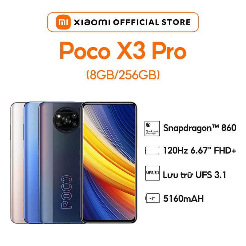 Điện thoại Xiaomi POCO X3 Pro (8GB+256GB) | Hàng chính hãng | Bảo hành 18T | BigBuy360 - bigbuy360.vn