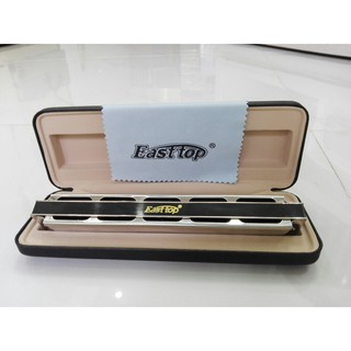 Kèn Harmonica Tremolo Easttop 24 lỗ Key C,E,G