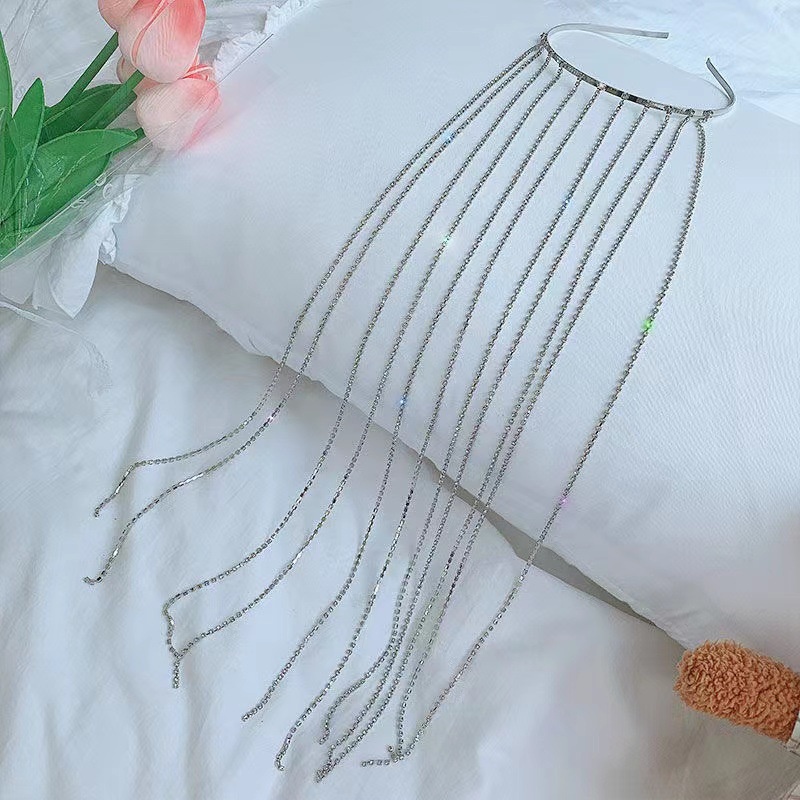 Băng Đô Cài Tóc Đính Đá Lấp Lánh Thời Trang Cho Nữ