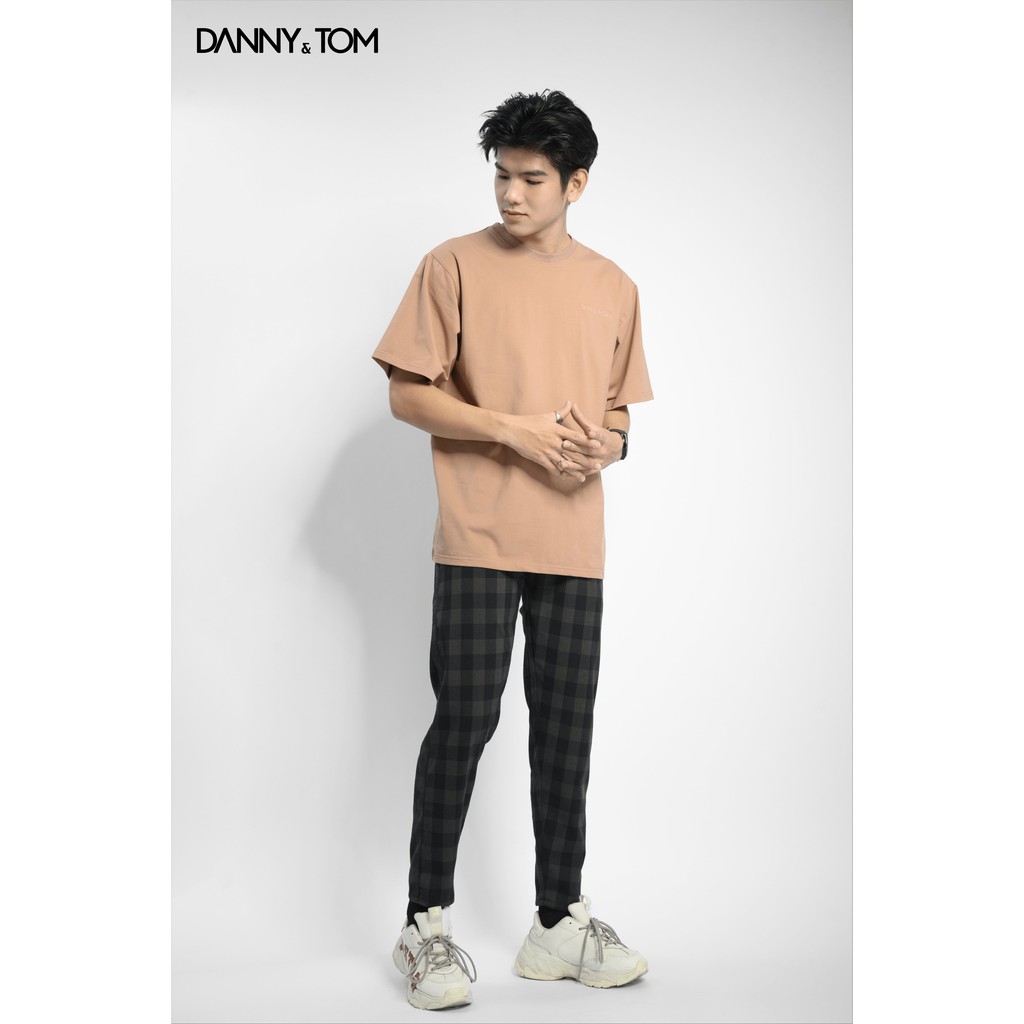 Áo Thun Nam Cổ Tròn Danny & Tom Vải Cotton Dày Dặn Form Rộng Unisex DN02 | BigBuy360 - bigbuy360.vn