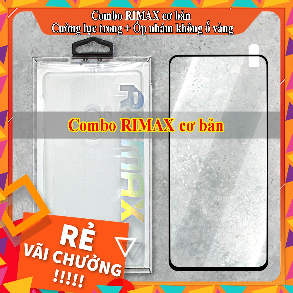 Combo kính cường lực và ốp lưng trong nhám dành cho điện thoại Xiaomi Mi Mix 1,Mi Mix 2,Mi Mix 3, K30 pro, Poco F2 Pro