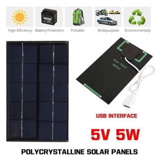 Tấm sạc pin năng lượng mặt trời 5V 5W