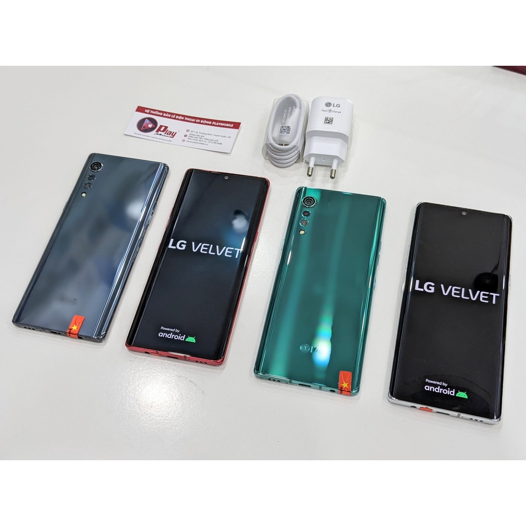 Điện Thoại LG VELVET 5G 6/8/128GB 2 SIM zin đẹp Snapdragon 765G || Kèm Phụ Kiện Tại Playmobile
