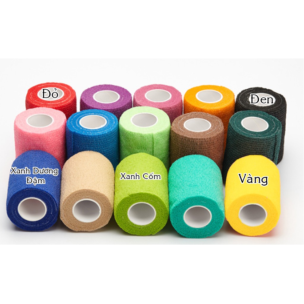 Băng Dính Vải Bọc Máy Xăm Màu Rằn Ri / Màu Đen/ Nhiều Màu ( Hàng Đẹp)