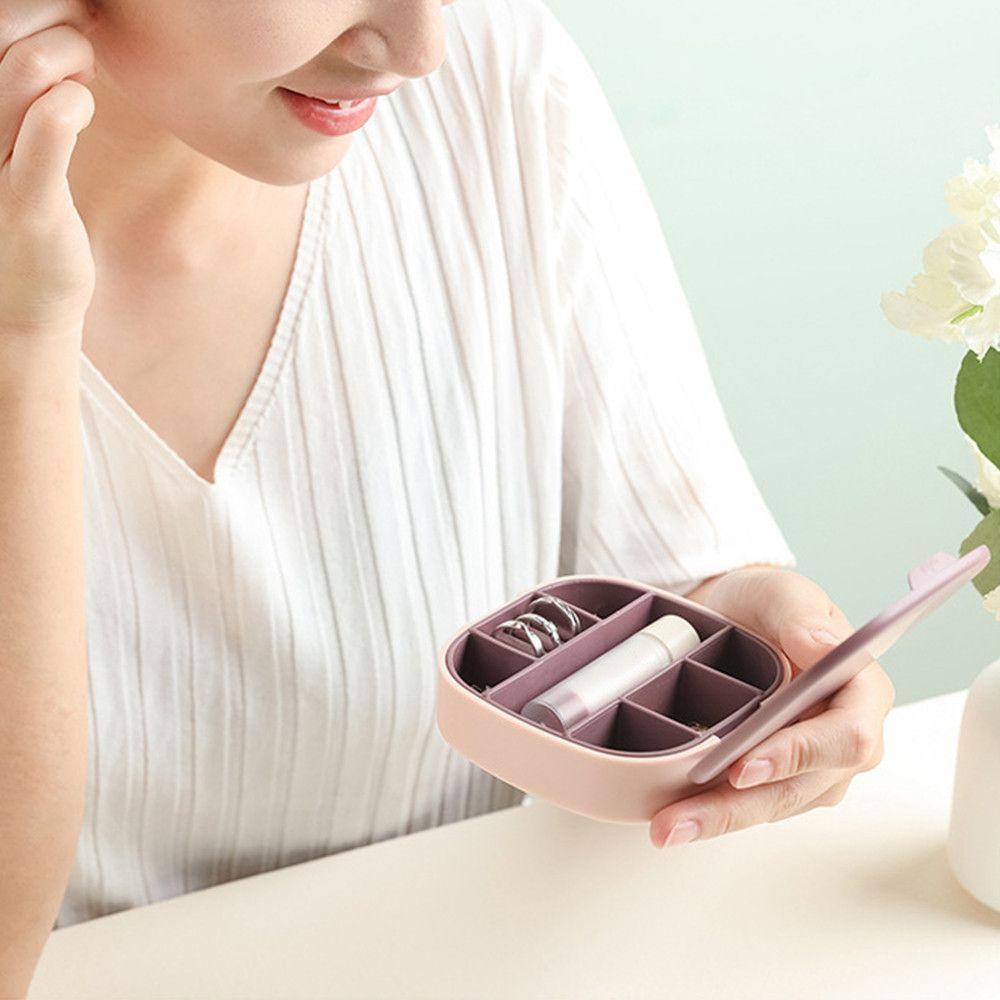 Hộp Đựng Trang Sức Du Lịch Thiết Kế Đơn Giản Tiện Dụng Ốp