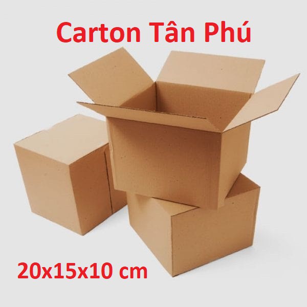 20x15x10 cm - 20 Thùng hộp carton giảm giá ♥️ FREESHIP ♥️ Giảm 10K Khi Nhập [BAOBITP] - TP20